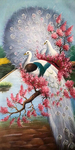 孔雀装饰画