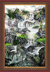 巨幅山水画