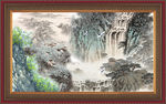 大厅山水画