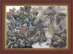 巨幅山水画