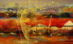 抽象油画