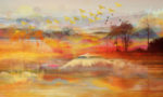 抽象油画