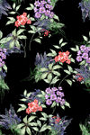 数码印花 花朵 外贸花