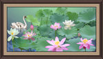 国画荷花