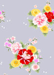 和服花卉