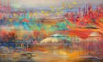 抽象油画