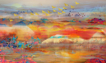 抽象油画