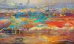抽象油画