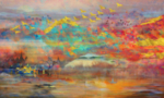 抽象油画