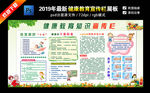 儿童健康教育知识展板宣传栏