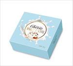 芝士蛋糕盒平面展开图