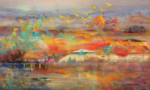 抽象油画