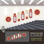 道德讲堂楼梯文化