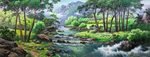 青山绿水装饰画