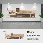 传统国学文明礼仪文化墙