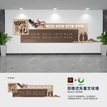 校园四仪八礼礼仪文化墙