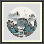国画山水画