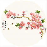 花开富贵花鸟装饰画