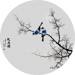 简约花鸟装饰画