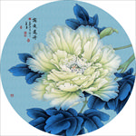 牡丹工笔画