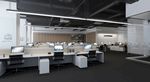 开放办公室设计效果图