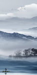 中国风风景山水国画 TIF分层