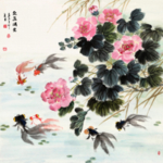 牡丹国画