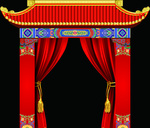 中式婚礼花亭
