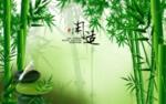 3D立体唯美森林小路风景背景墙