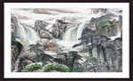 中国画山水