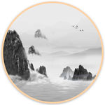 抽象水墨画
