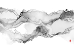 抽象水墨画