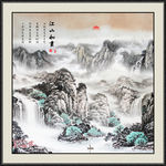 国画山水画