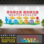 四有教师文化墙