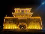 兴城古城夜景