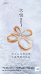 地产大雪节气单图