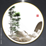 中式山水画
