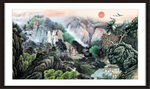 国画山水