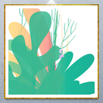 创意纹理油画