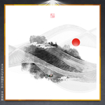 创意线条装饰画
