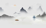 中式山水画