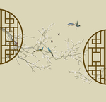 复古隔断