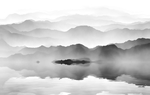 意境山水画