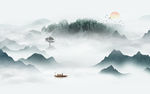 意境山水画