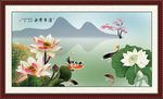 荷花图