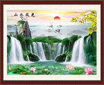 山水风景图