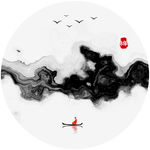 禅意水墨画
