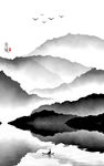 抽象水墨画水墨装饰画