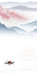 小船爆款山水画 TIF分层