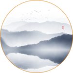 抽象山水画